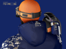 ProVisual — Snowboarder with Board 3D mockup and 3D model - create your perfect project online