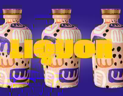 ProVisual — Ceramic Liquor Bottle 3D mockup