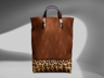 ProVisual —  Leather Shopping Bag 3D mockup and 3D model -  visualize online now