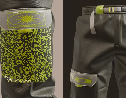 ProVisual —  Snowboard Pants 3D mockup and 3D model - explore every detail and customize online now