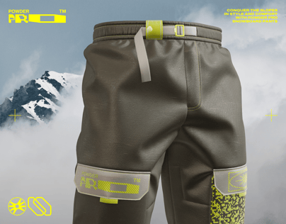 ProVisual —  Snowboard Pants 3D mockup and 3D model - explore every detail and customize online now