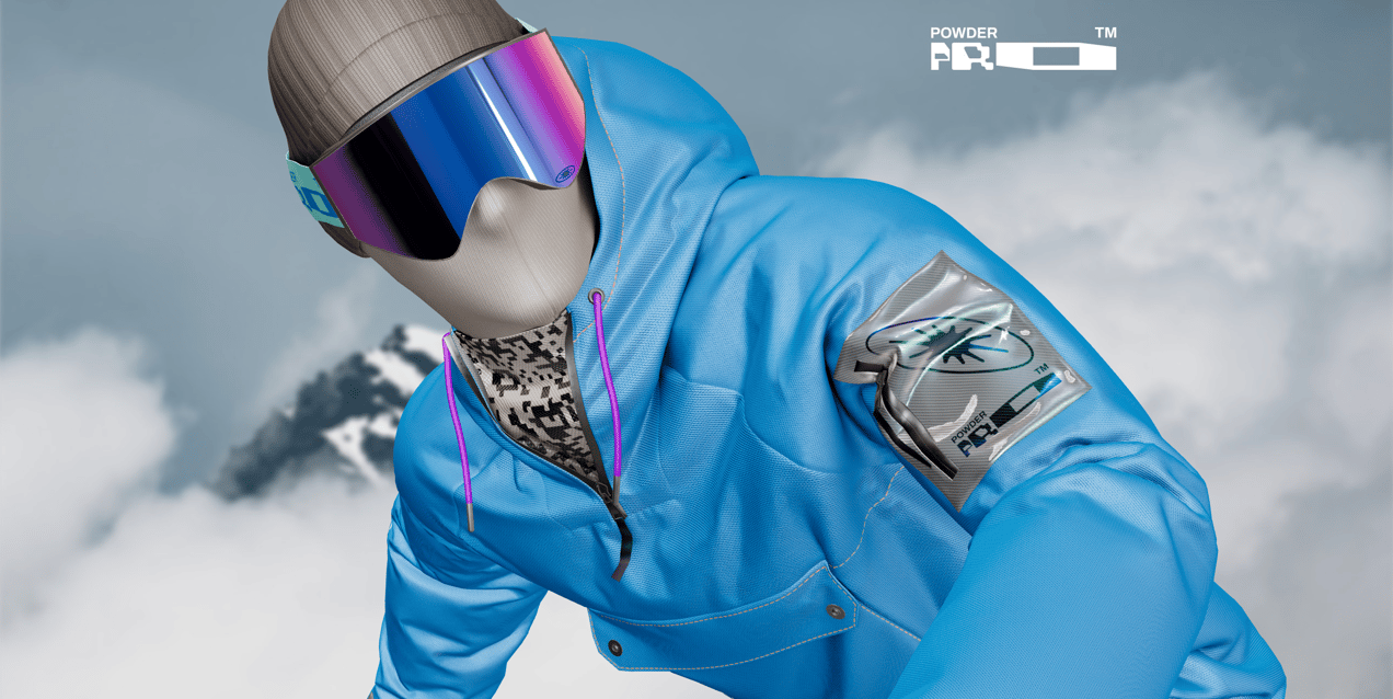 ProVisual — Jumping Snowboarder 3D mockup