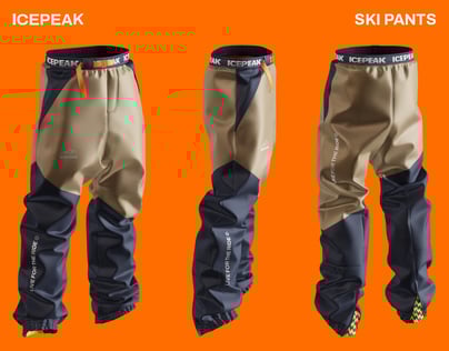 ProVisual — Ski Pants 3D mockup