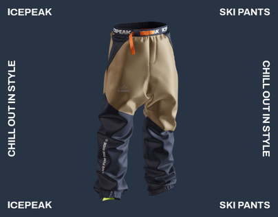 ProVisual —  Ski Pants 3D mockup and 3D model - see every detail and customize online
