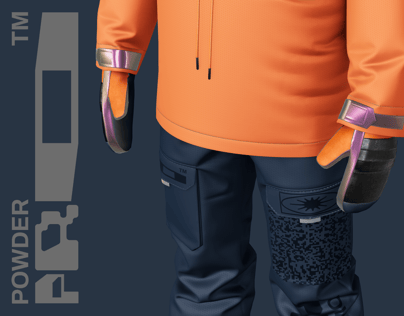 ProVisual — Snowboarder Full Kit 3D mockup and 3D model - try it now and get yours today