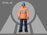 ProVisual — Snowboarder Full Kit 3D mockup and 3D model - try it now and get yours today