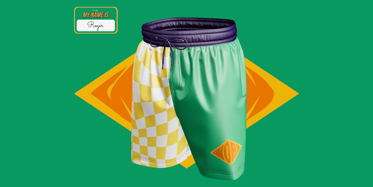 ProVisual — Swimming Shorts 3D mockup