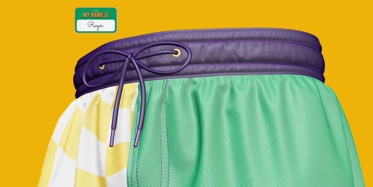 ProVisual —  Swimming Shorts 3D mockup and 3D model - explore every detail and customize online now
