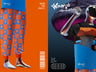 Homewear Outfit in Facet Mask. 3D mockup. ProVisual.