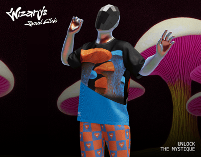 ProVisual — Homewear Outfit in Facet Mask 3D mockup
