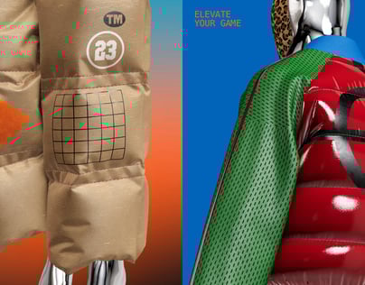 Puffer Outfit. 3D model. ProVisual.