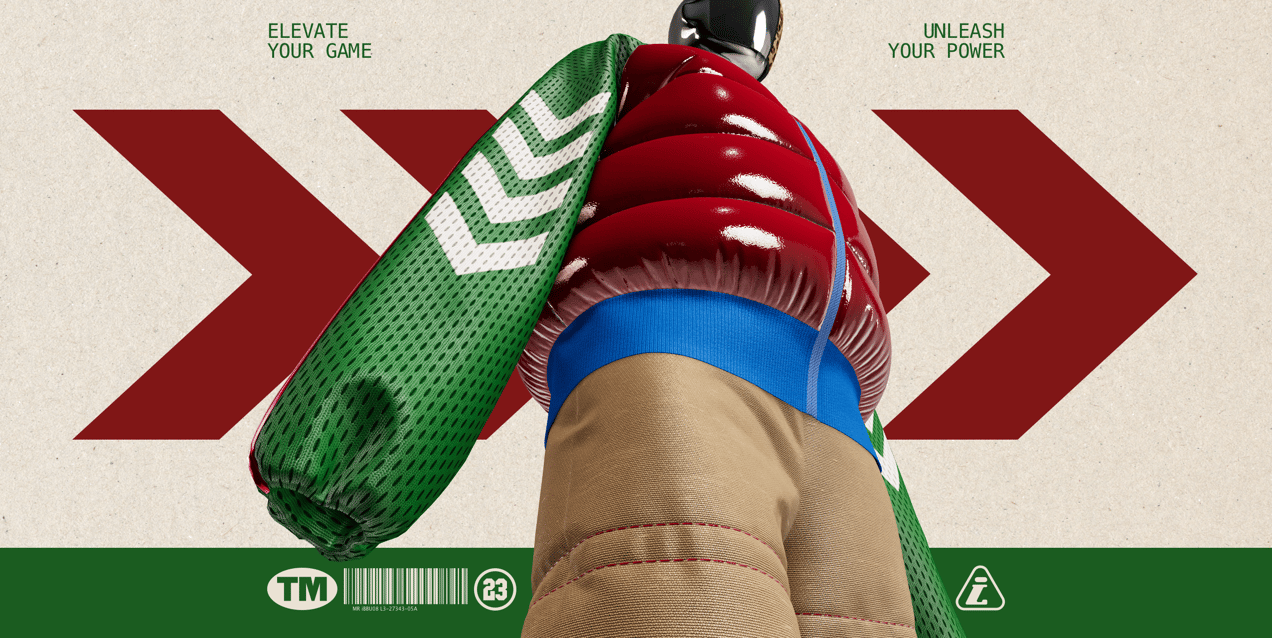 Puffer Outfit. 3D model. ProVisual.