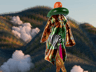 Long Puffer Coat Outfit. 3D mockup. ProVisual.