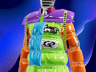 Puffer Jacket Mockup and 3D model. Edit online free. ProVisual. 