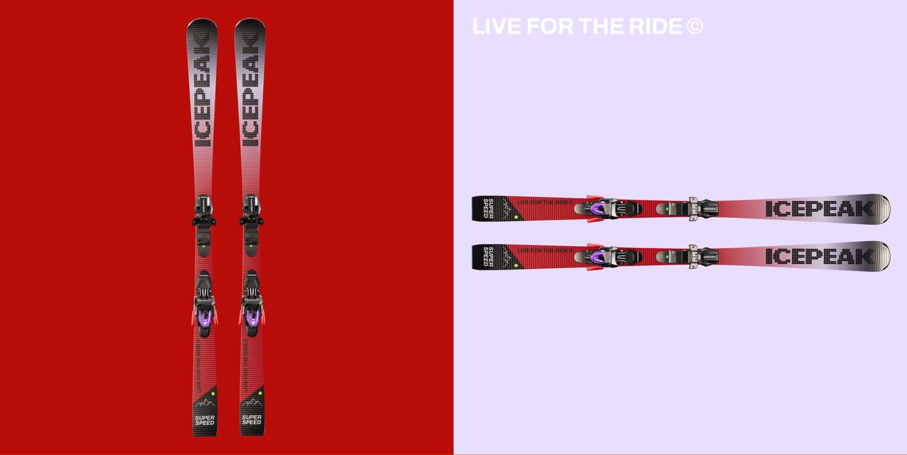 ProVisual — Skis 3D mockup