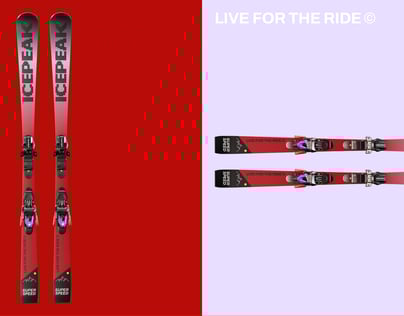 ProVisual — Skis 3D mockup