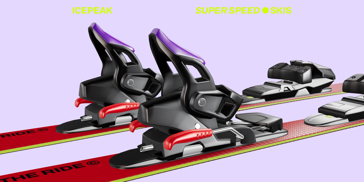 ProVisual — Skis 3D mockup