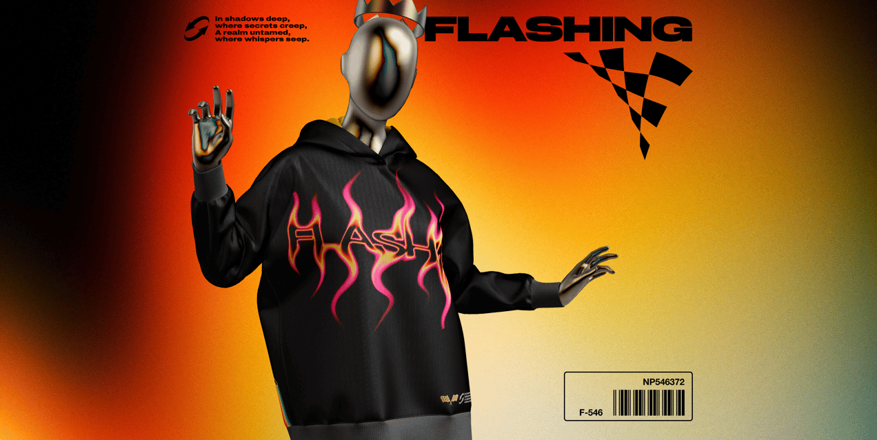 ProVisual — Casual Outfit with Tracksuit and Crown 3D mockup