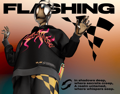 Casual Outfit with Tracksuit and Crown 3D mockup. ProVisual.