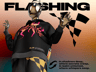 Casual Outfit with Tracksuit and Crown 3D mockup. ProVisual.