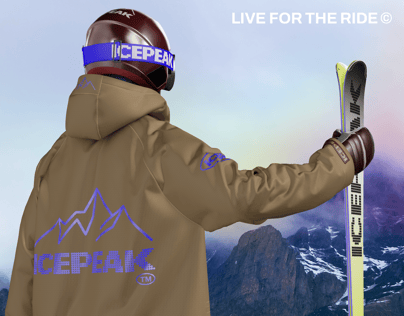 ProVisual —  Skier with Skis 3D mockup and 3D model - see every detail and customize online