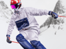 ProVisual — Skier in Action 3D mockup and 3D model - create your perfect project online