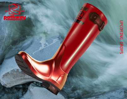 ProVisual —  Rain Boot 3D mockup and 3D model -  visualize online now