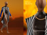 Outfit with Dresscoat and Jewellery, 3D model. ProVisual.