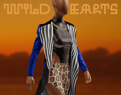 ProVisual — Party Outfit with Dresscoat and Jewellery 3D mockup