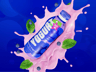 ProVisual — Bottle with Splash 3D mockup and 3D model - see every detail and customize online