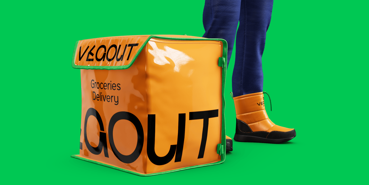 Pizza Delivery Bag Mockup. Edit 3D model online. ProVisual. 