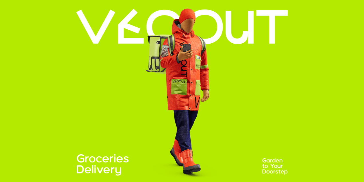 Free Delivery Bag 3D mockup. Create presentations using Online Mockup Generator.