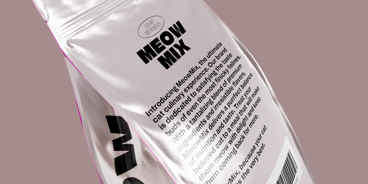 ProVisual —  Food Bag 3D mockup and 3D model - explore every detail and customize online now