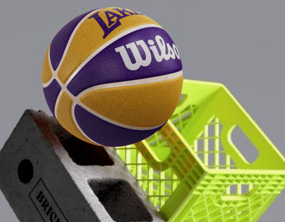 ProVisual —  Basketball Ball 3D mockup and 3D model - try it now and get yours today