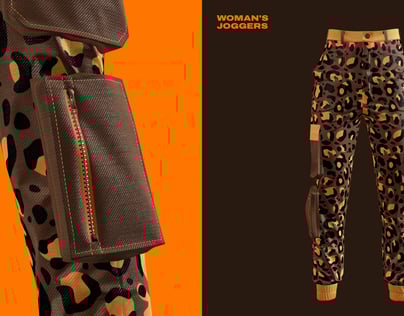 Woman's Jeans 3D mockup. Create presentations using Online Mockup Generator.