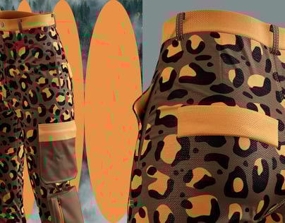 Woman's Jeans 3D mockup. Create presentations using Online Mockup Generator.