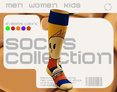 ProVisual — Over Calf Sock 3D mockup