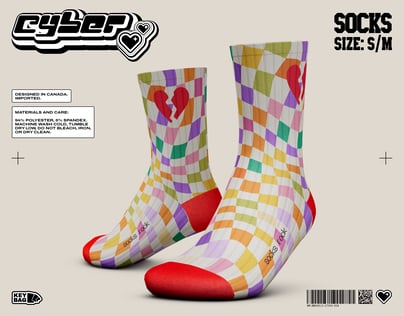 ProVisual —  Quarter Crew Sock 3D mockup and 3D model - explore every detail and customize online now