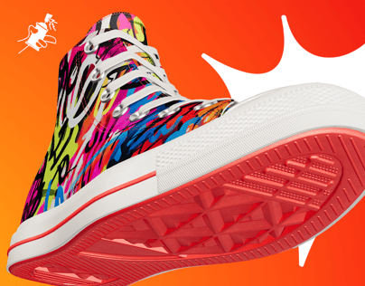 Free Sneaker Mockup 3D mockup. Create presentations using Online Mockup Generator.