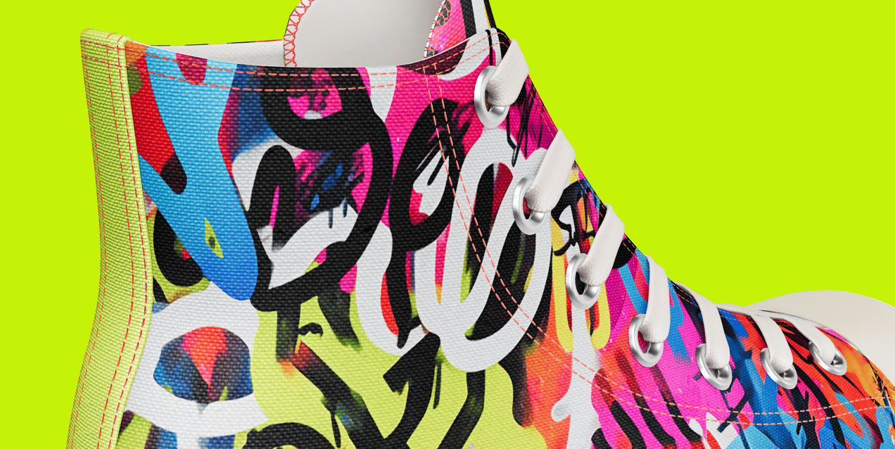 Free Sneaker Mockup 3D mockup. Create presentations using Online Mockup Generator.