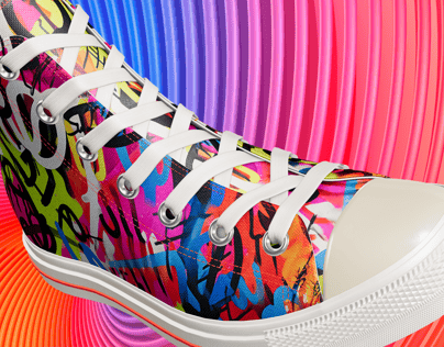 Free Sneaker Mockup 3D mockup. Create presentations using Online Mockup Generator.