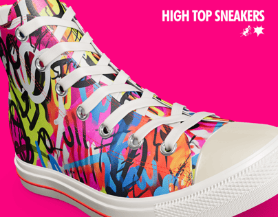 Free Sneaker Mockup 3D mockup. Create presentations using Online Mockup Generator.