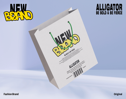 ProVisual — Paper Bag 3D mockup and 3D model - create your perfect project online