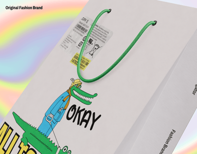 ProVisual — Paper Bag 3D mockup and 3D model - create your perfect project online