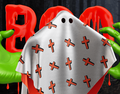 ProVisual —  Sheet Ghost 3D mockup and 3D model - customize online now