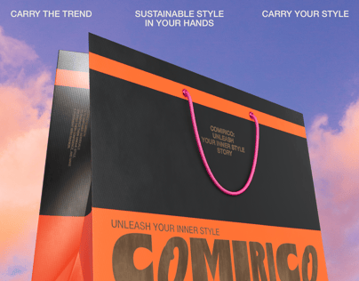 ProVisual —  Landscape Paper Bag 3D mockup and 3D model - see every detail and customize online