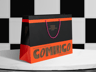 ProVisual —  Landscape Paper Bag 3D mockup and 3D model - see every detail and customize online