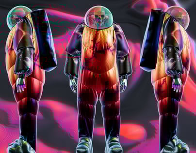 ProVisual —   Astronaut Character 3D mockup and 3D model - see every detail and customize online