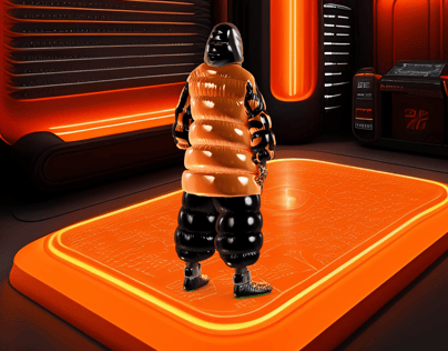 ProVisual —  Inflated Character 3D mockup and 3D model - create your perfect project online