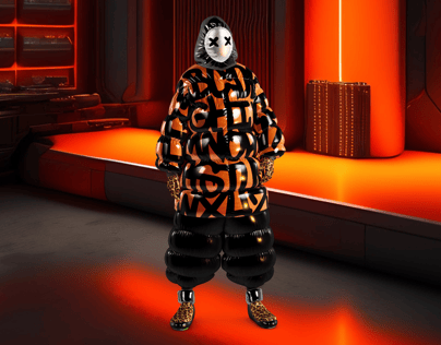 ProVisual —  Inflated Character 3D mockup and 3D model - create your perfect project online